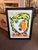 Fantastic Original Peter Keil Abstract Female Portrait Painting. This beautiful piece circa 1970s depicts a colorful...