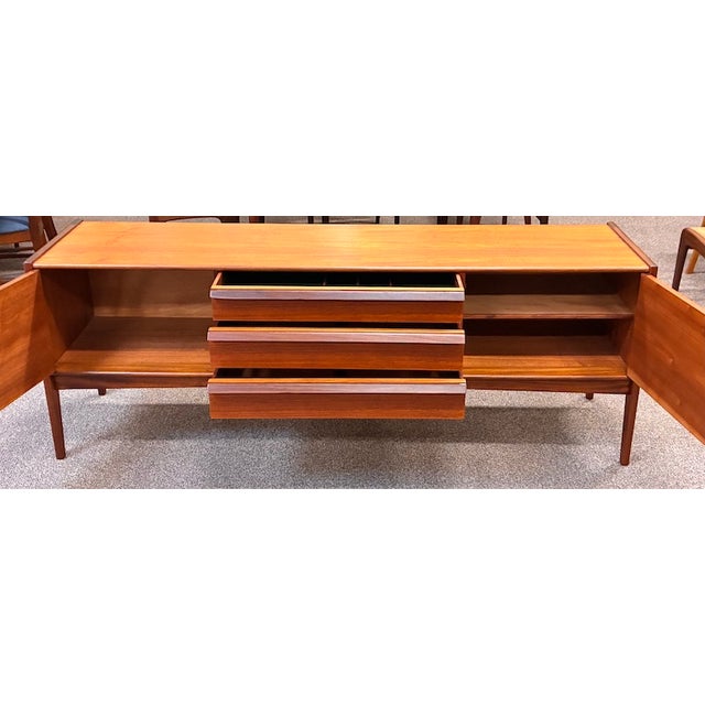 Mid-Century Modern European Mid Century Modern Teak Credenza by Younger, Uk c.1960 For Sale - Image 3 of 7