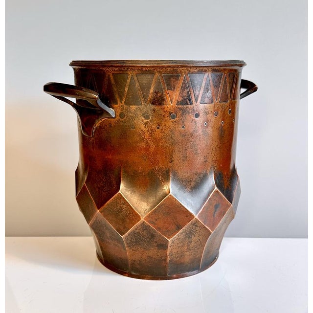 A fine sculptural art nouveau ice bucket, crafted by orivit in cologne, germany around 1910. orivit ag was a major german...