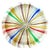 1990's Murano Attributed Glass Canne Striped Vase in the Manner of Fabiano Zanchi For Sale - Image 10 of 12