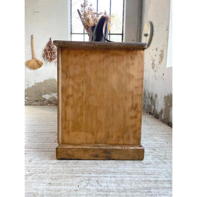 Two-Sided Counter with Oak Boxes, 1950s For Sale - Image 13 of 18