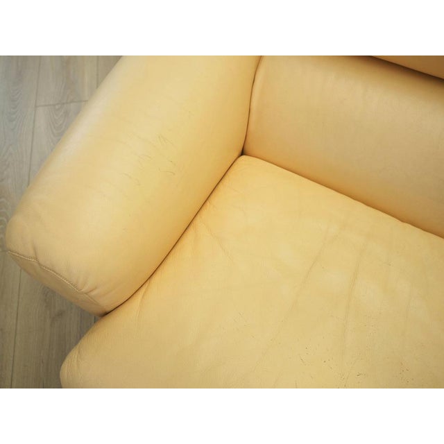 Italian Leather Sofa, 1960s For Sale - Image 16 of 18