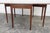 1940s Mahogany Inlay Drop Leaf Dining Dinette Table 5899 For Sale - Image 10 of 12