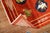 Red Late 20th Century Zabihi Collection Silk Chinese Pictorial Rug - 4'2" x 5'11" For Sale - Image 8 of 8
