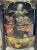 Qing Dynasty Chinese Black and Gold Lacquer Multi-Tiered Wedding Box For Sale In West Palm - Image 6 of 18