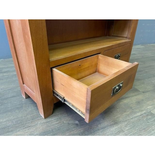 2020s Mission Open Shelf Bookcase - Micheal Cherry For Sale - Image 5 of 17