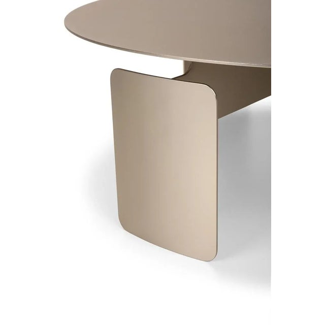 Not Yet Made - Made To Order Shirudo Matt Nickel Plated Coffee Table by Mingardo For Sale - Image 5 of 11