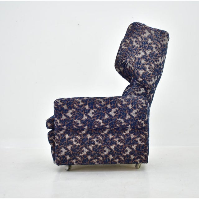 Mid-Century Wing Armchair, Czechoslovakia, 1960s For Sale - Image 13 of 18