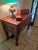 American Antique Early 19th Century American Country Solid Cherry One-Drawer Work Table For Sale - Image 3 of 10