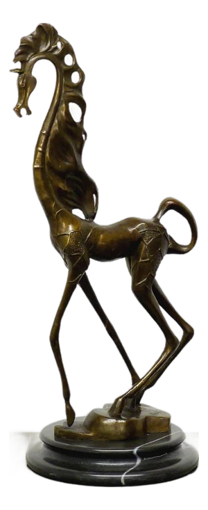 Bronze Horse Sculpture in the style of Salvador Dalí