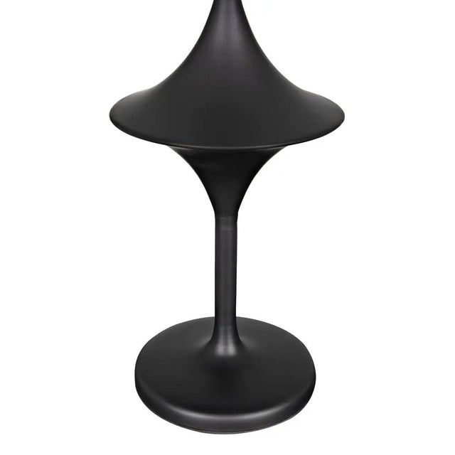Noir Wilder Lamp with Shade For Sale - Image 4 of 6