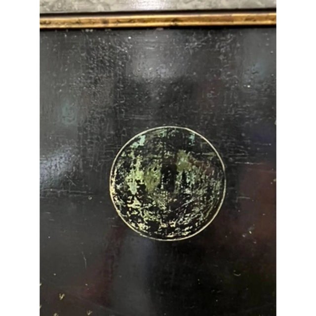 Mid-Century Modern 1970s Framed Painting of a Peacock at Moonlight, Signed For Sale - Image 3 of 8