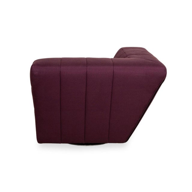 Purple Tiziana Armchair in Purple Fabric from Bretz For Sale - Image 8 of 12