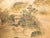 1950s Showa Era Japanese Painted Byobu Screen "Landscape With Temple" For Sale - Image 10 of 17