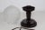 Bauhaus Table Lamp in Bakelite and Glass, 1930s For Sale - Image 3 of 12