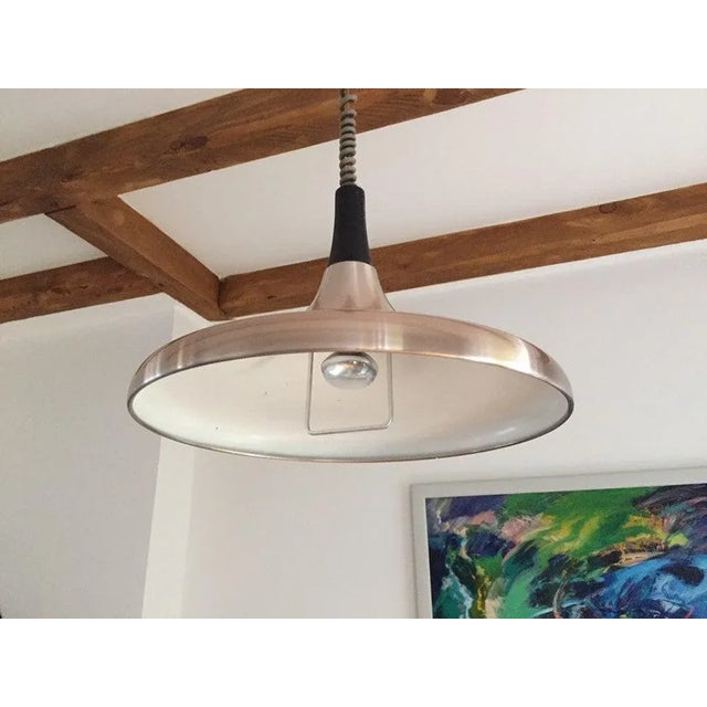 Original 60s 70s! made in germany! great space age pendant lamp for your stuga. Made by erco luminaires and straight from...