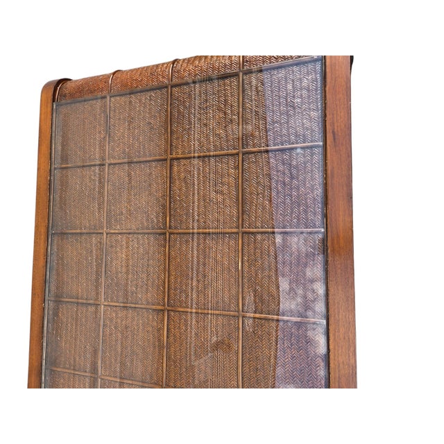 Wood 1990s Tommy Bahama Lexington Cane Coffee Table British Colonial Classical Revival For Sale - Image 7 of 18