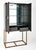 Global Views Horn Inlay Bar Cabinet Black/Antique Brass For Sale - Image 16 of 16