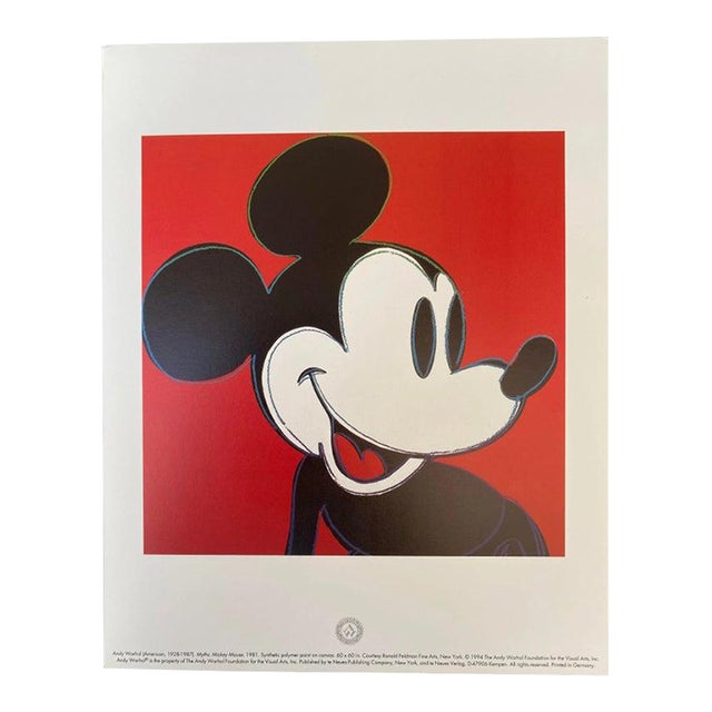 Andy Warhol Pop Art Myths Mickey Mouse-3 1992 For Sale