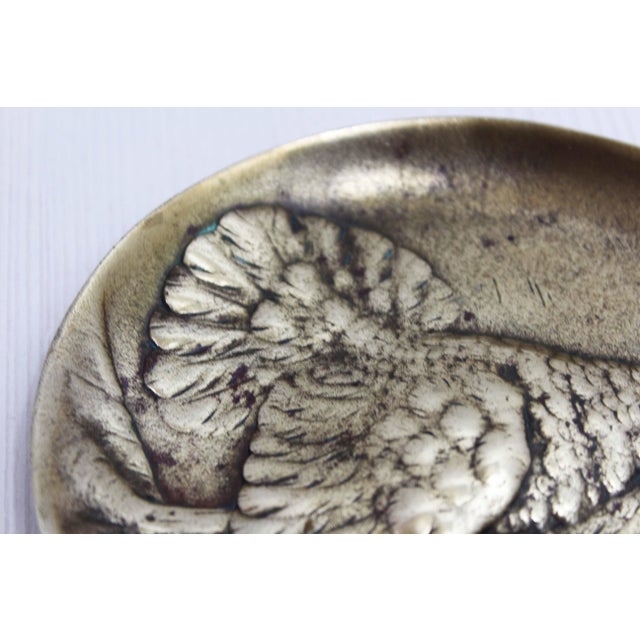 1950s Vintage Bronze Model Pheasant by Berndorf, Austria, 1950s For Sale - Image 5 of 10