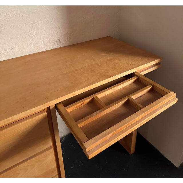 Conant Ball 1950s Mid Century Modernmates Desk by Leslie Diamond for Conant Ball For Sale - Image 4 of 9