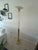 Mid-Century Modern Vintage Holtkötter Leuchten 2517/1 *P1 Torchiere Floor Lamp - Brass & Venetian Glass For Sale - Image 3 of 7