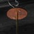 1960s Mid-Century Modern Frosted Glass & Walnut Pendant Chandelier With Brass Fittings For Sale - Image 5 of 17