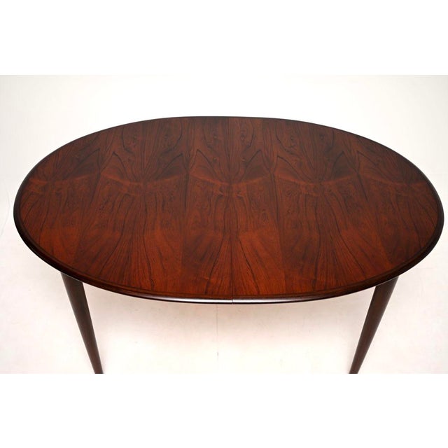 Vintage Danish Extending Dining Table, 1960 For Sale - Image 10 of 11