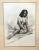 Vintage Frederick William Weber Mixed Media Nude Still Realism Sketch Drawing For Sale - Image 10 of 11