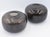 Contemporary Villeroy & Boch Vintage 1970s, Minimalist Round Art Glass Orb Vase 2pc Set For Sale - Image 3 of 9