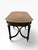 Late 20th Century French Neoclassical Style Burlwood Writing Desk With Gilt Bronze Style Accents For Sale - Image 4 of 14
