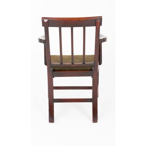 2000 - 2009 Antique Georgian Armchair in Mahogany, 1790 For Sale - Image 5 of 6
