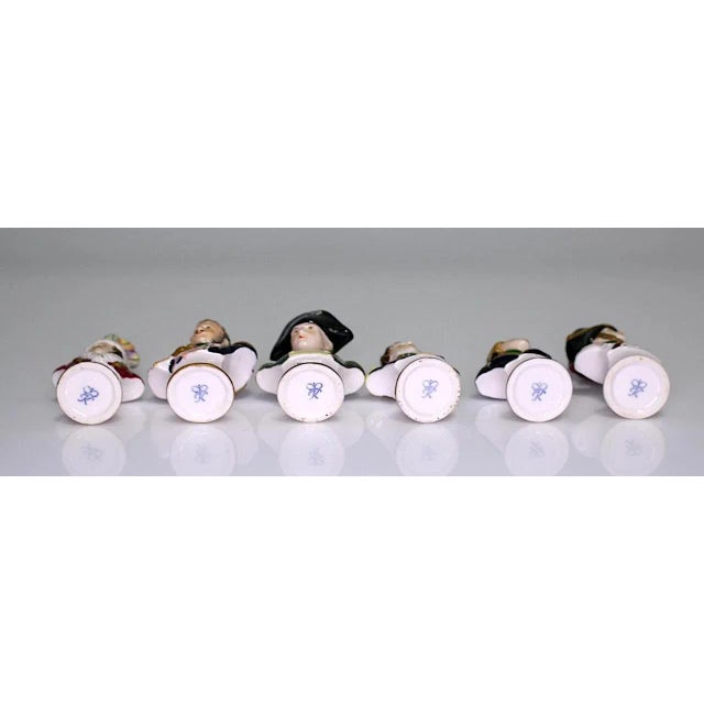 Porcelain Busts of Napoleon & His Generals by Rudolph Kammer, Germany, Set of 6 Miniatures For Sale In Tampa - Image 6 of 13