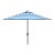 Outdoor UV Resistant Iris Fashion Line 9ft Auto Tilt Umbrella - Pacific Blue Stripe For Sale