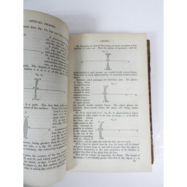 1855 Lardner's Museum of Science and Art Leather and Marbled Paper Books - Set of 3 For Sale - Image 12 of 12