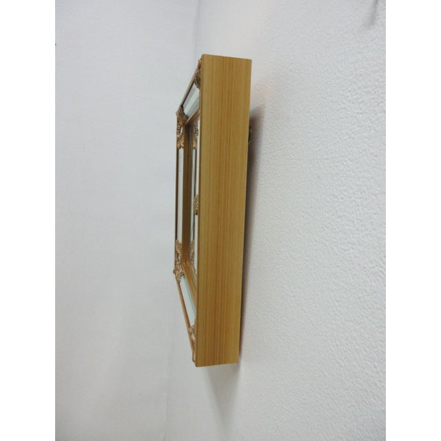 1980s Labarge Gold Gilt Venetian French Mirror Italian Neo Classical Biedermeier For Sale - Image 12 of 12