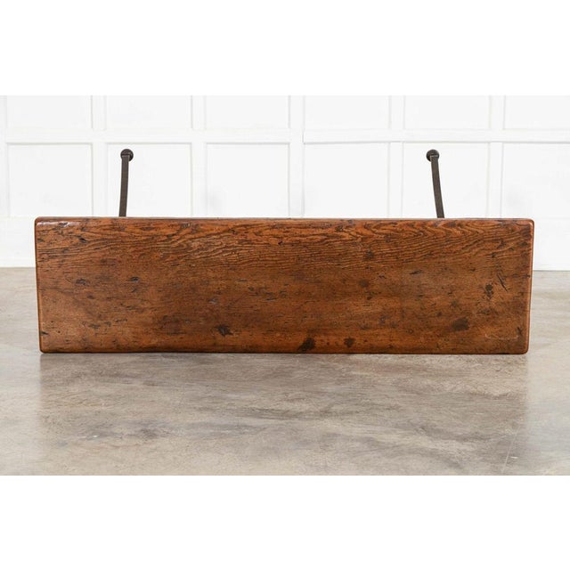 English Cast Iron Console Table, 1920s For Sale - Image 10 of 17