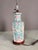 Ceramic Vintage Chinese Style Raised Floral Pattern Porcelain Table Lamp For Sale - Image 7 of 9