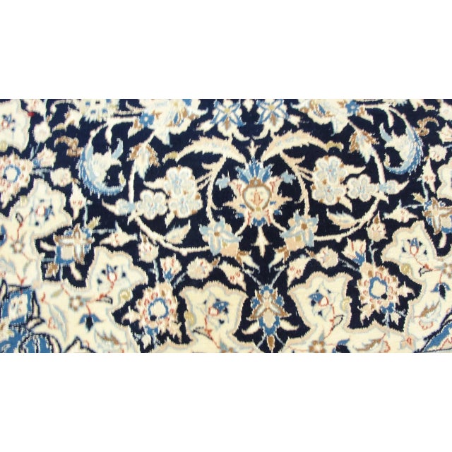 Persian Nain Rug, 5'1" X 8' For Sale In Chicago - Image 6 of 11