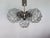 Glass Glass and Chrome Pendant from Kamenicky Senov, Czechoslovakia, 1970s For Sale - Image 7 of 8