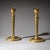 Metal Brass Candleholders, France, 19th Century, Set of 2 For Sale - Image 7 of 7