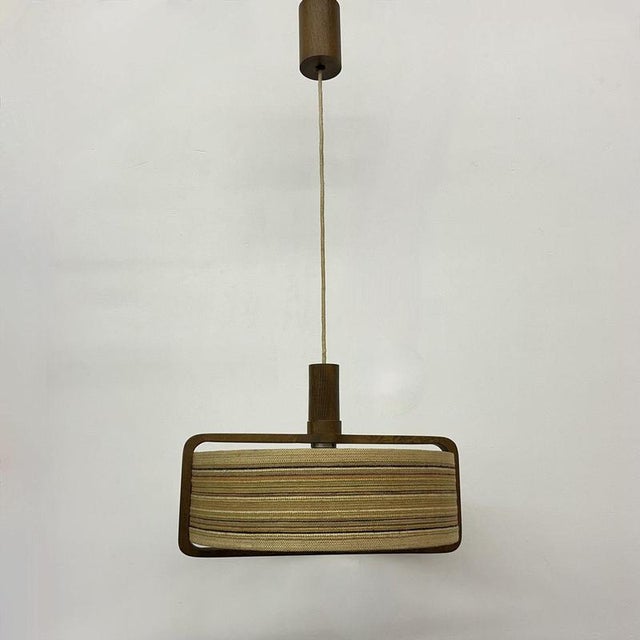 Teak Hanging Lamp from Temde Leuchten, 1970s For Sale - Image 18 of 18