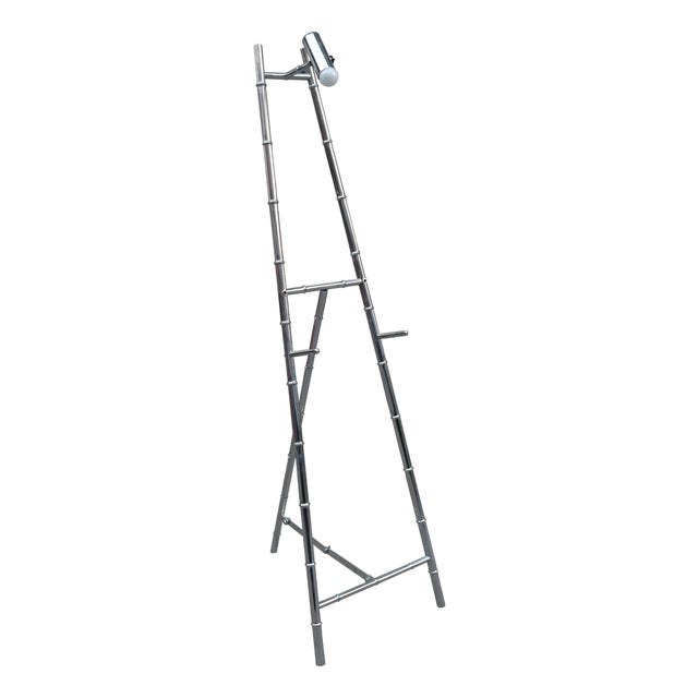 1960s Modernist Display Easel with Light For Sale