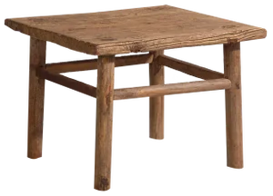 Antique Square Side Table, 1850