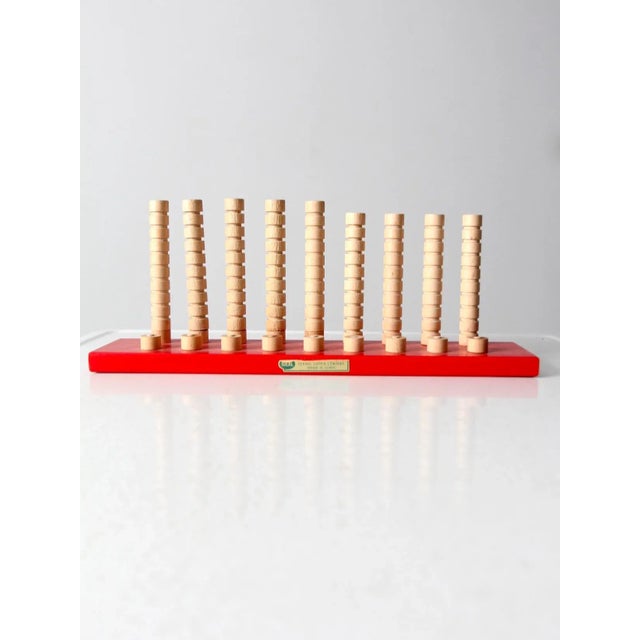 Vintage Ideal School Supply Co. Number Toy For Sale - Image 11 of 11