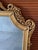 1950s French Louis XV Style Hand-Carved Giltwood Wall Mirror with Beveled Glass, 1950s For Sale - Image 5 of 12