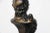 Black French Mid-Century Architectural Lady Finial For Sale - Image 8 of 13