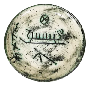 Ceramic Wall Plate from Arol, 1960s