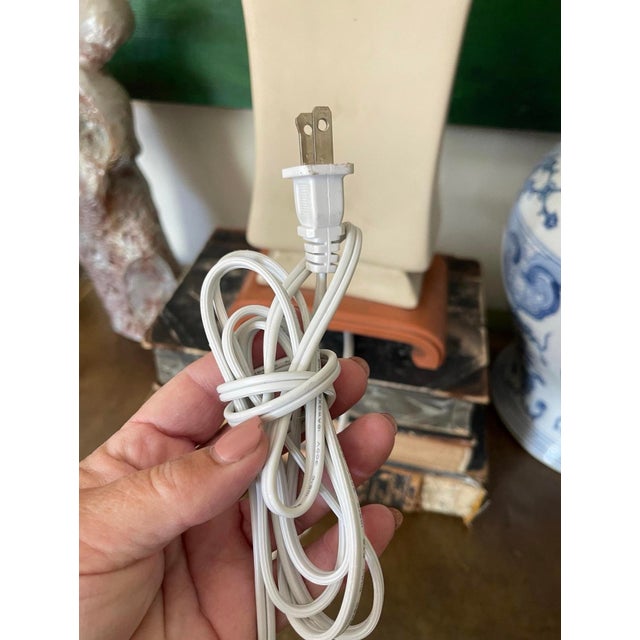 Asian Early 20th Century Asian Plaster Ming Influenced Lamp For Sale - Image 3 of 9