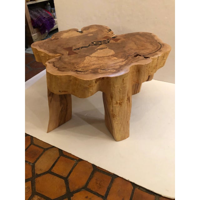 Organic Modern Irregular Edge Maple Coffee Table For Sale - Image 13 of 13